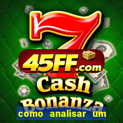 como analisar um jogo de futebol para apostar